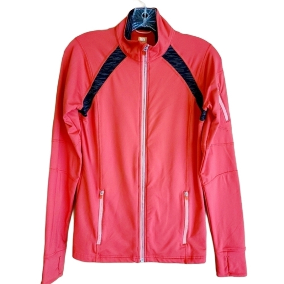 Lucy | Women's Pink Athleisure Full Zipper Lightweight Jacket (Size Small) - Picture 1 of 13